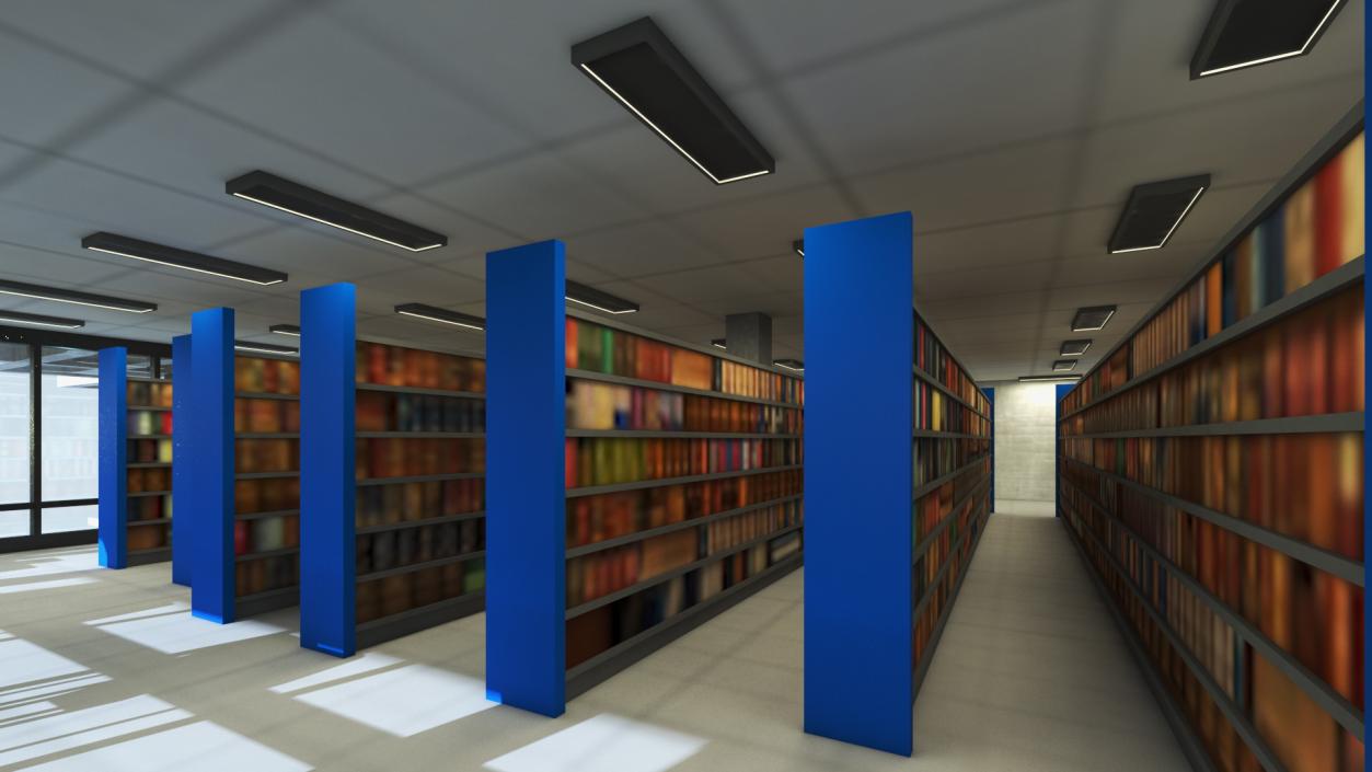 Geisel Library 3D model