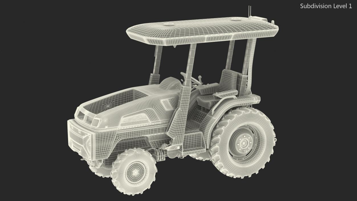3D model Monarch Autonomous Electric Tractor