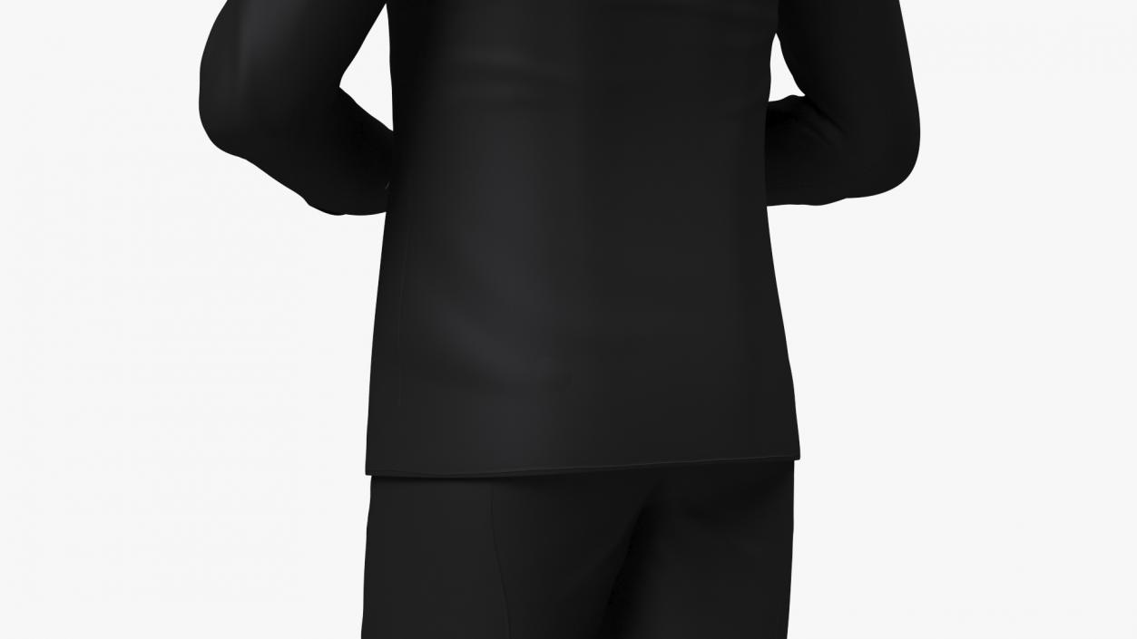 Tunic Business Suit 3D model