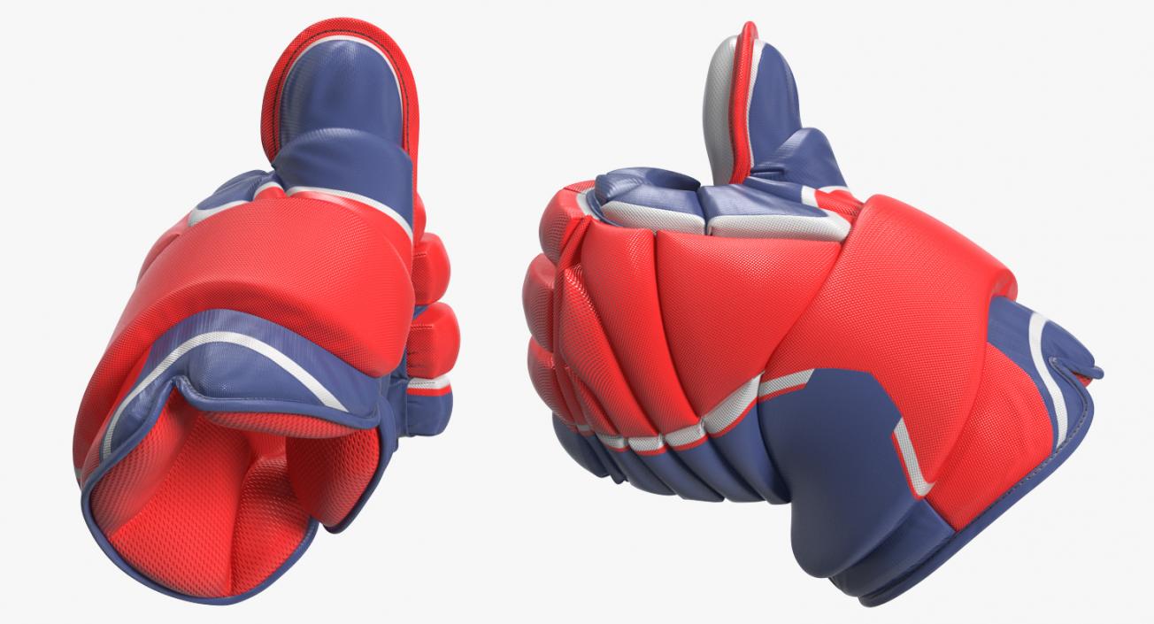 3D Hockey Glove Thumb Up Sign