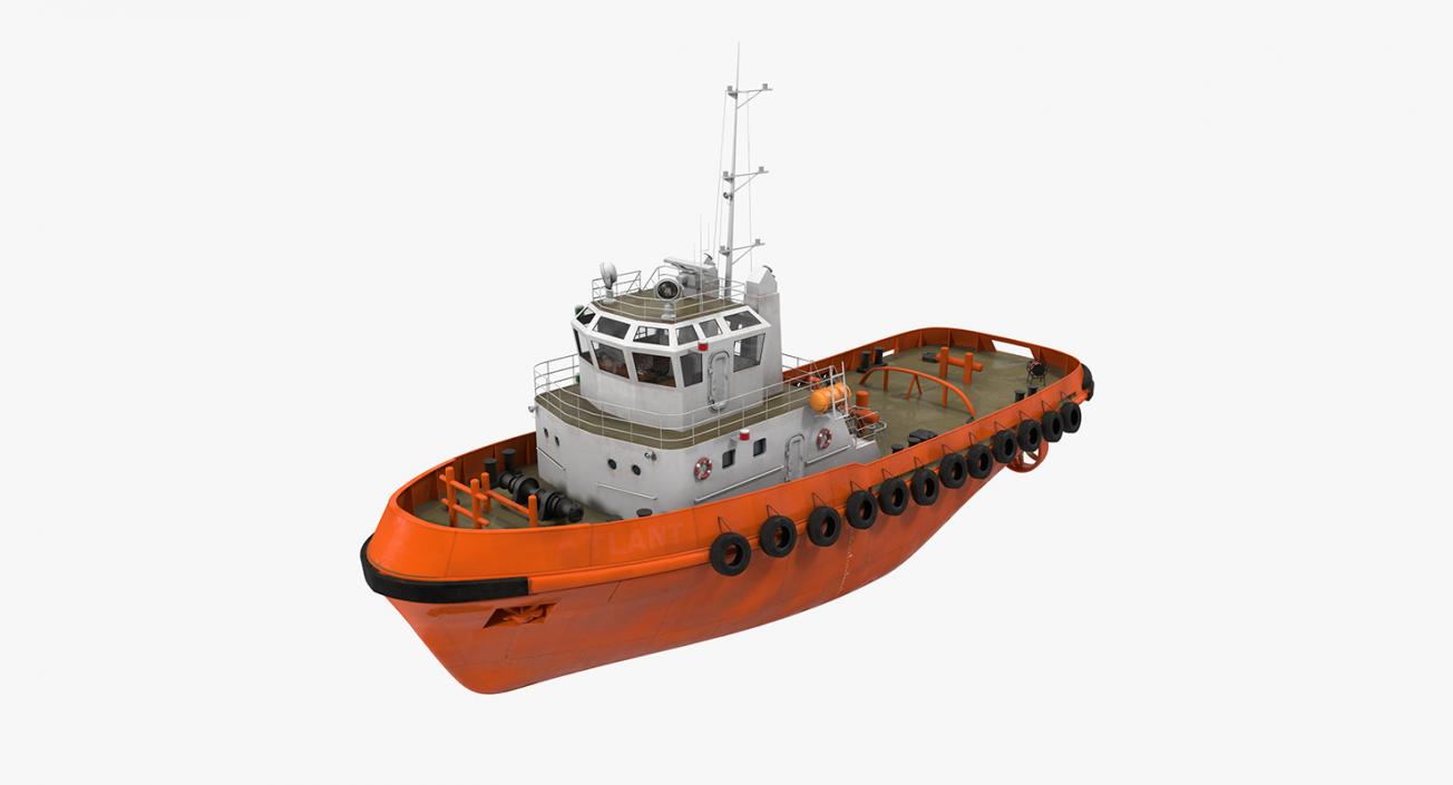3D model Deep Sea Tug Generic