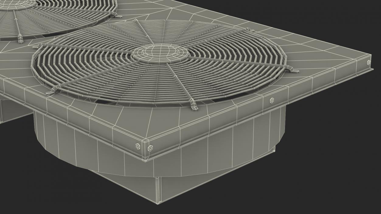 Rooftop Vent Rusted 3D model