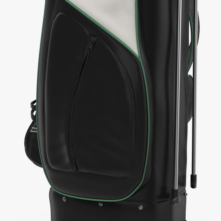 Golf Bag with Clubs 3D model