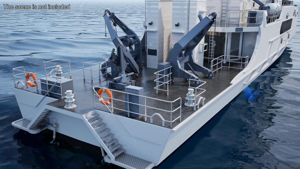 3D model Australian Cape Class Patrol Vessel