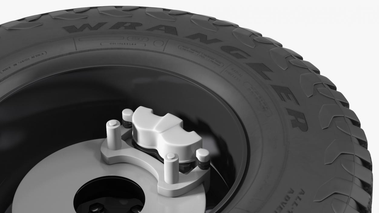 3D Goodyear Wrangler Off Road Tire