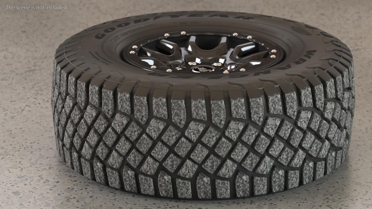 3D Goodyear Wrangler Off Road Tire