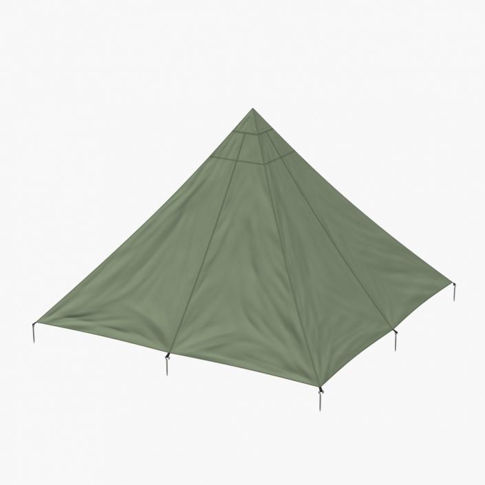 3D Floorless Camping Light Tent model