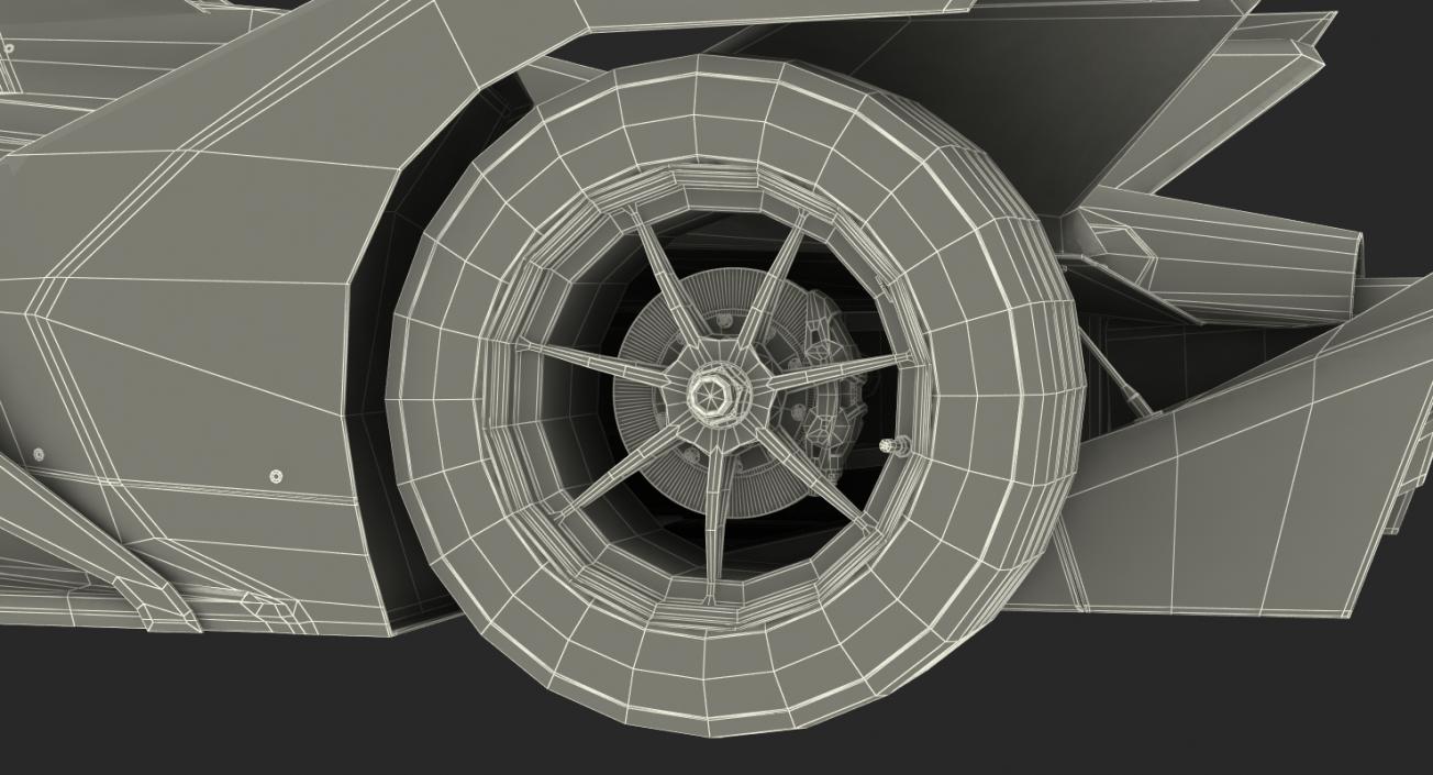 3D Audi Formula E Car model