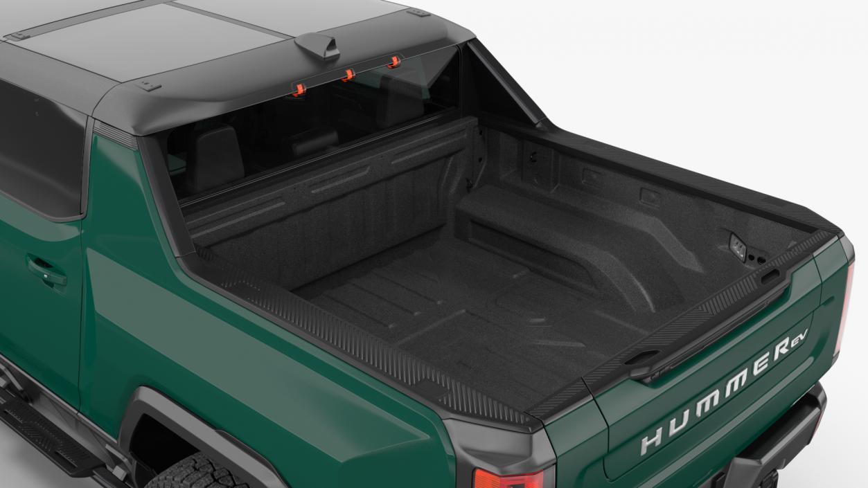 3D GMC Hummer EV Pickup Simple Interior