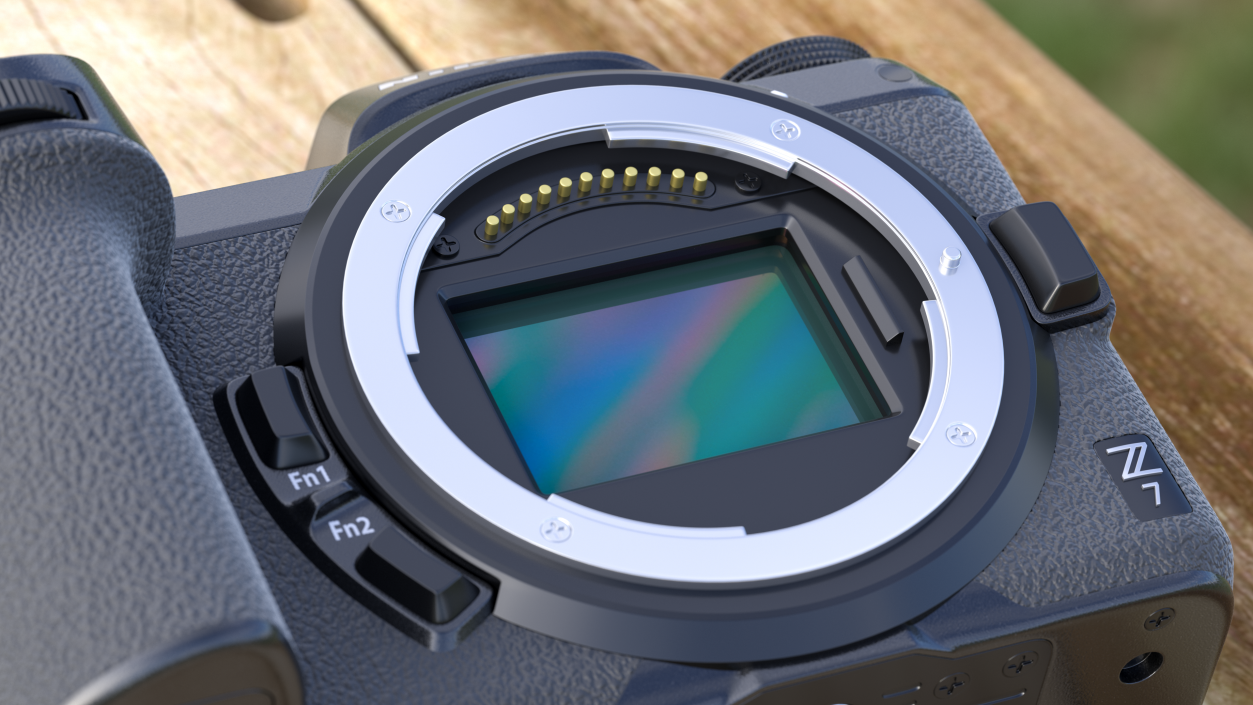 Nikon Z7 Mirrorless Digital Camera Body 3D model