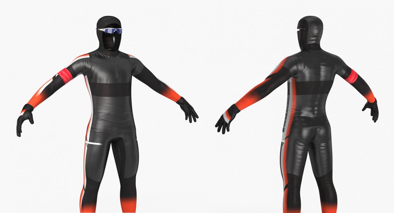 Speed Skater Suit 2 Generic 3D
