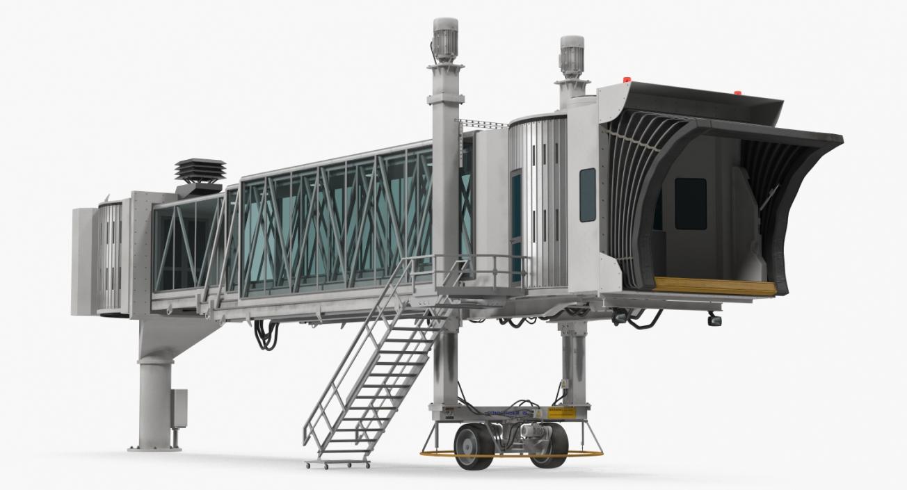 3D model Airport Passenger Boarding Jetway Bridge