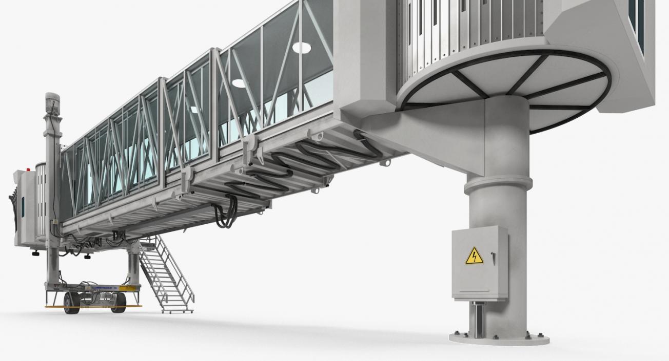 3D model Airport Passenger Boarding Jetway Bridge