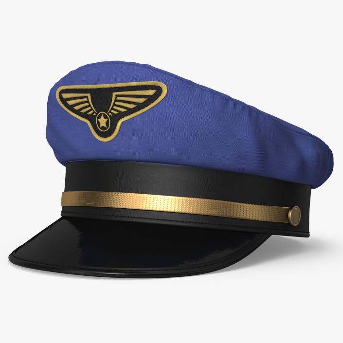 Pilot Hat 3D model