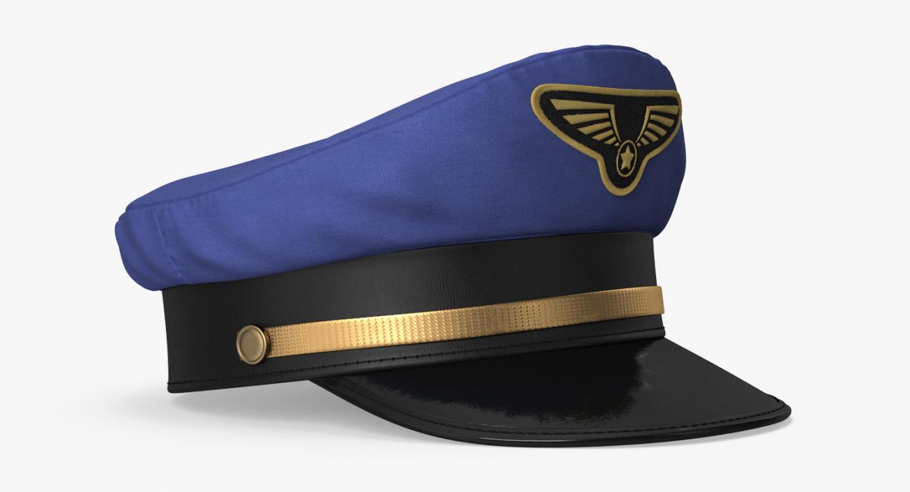 Pilot Hat 3D model