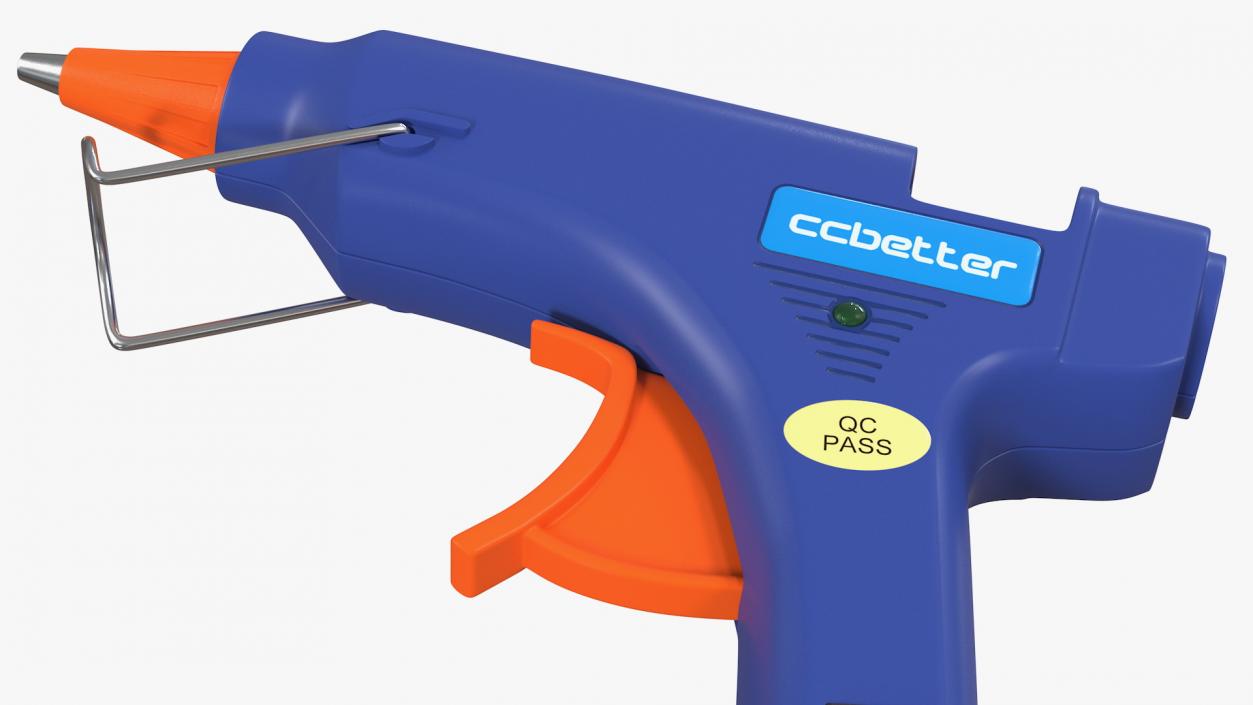 3D CCbetter Mini Hot Glue Gun Folded model
