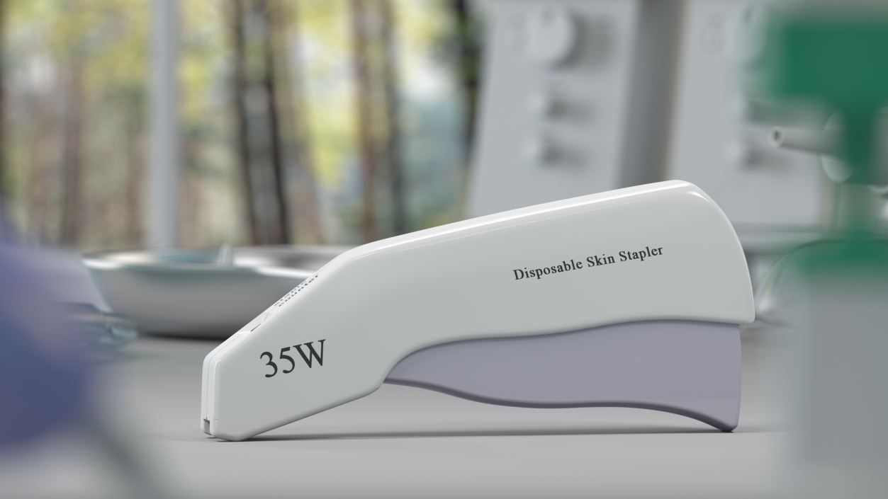 3D AcXess Surgical Skin Stapler model