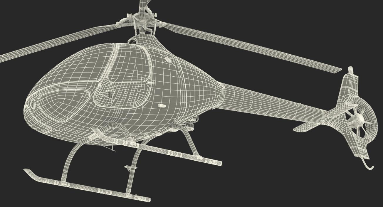 3D Training Helicopter Guimbal Cabri G2