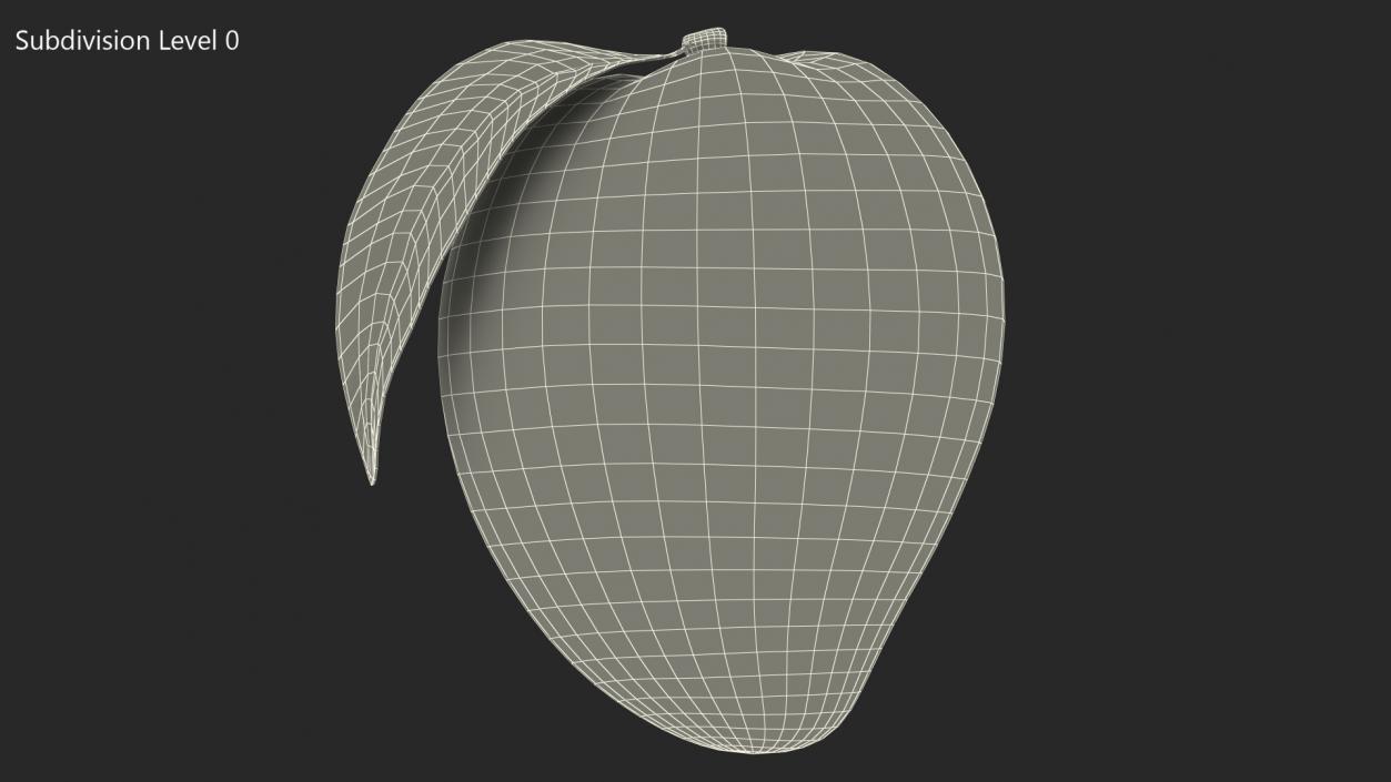 Fresh Mango Fruit 3D