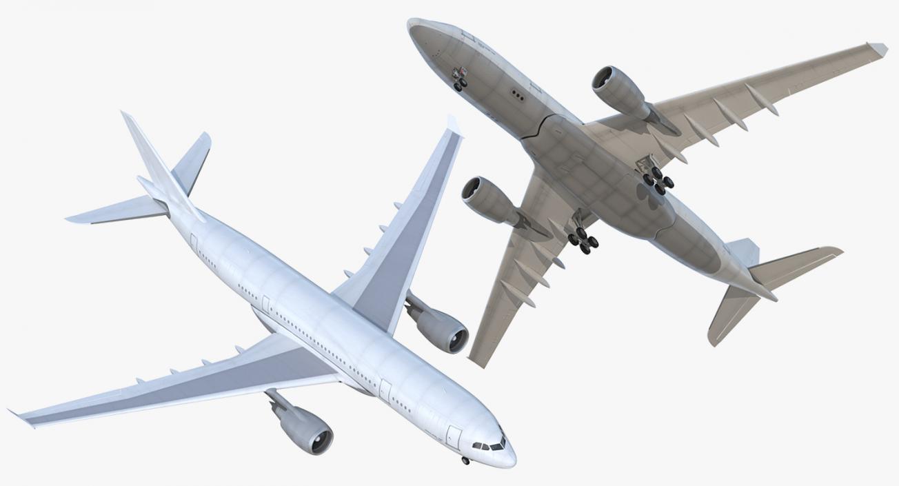 3D Airbus A330 P2F Generic model