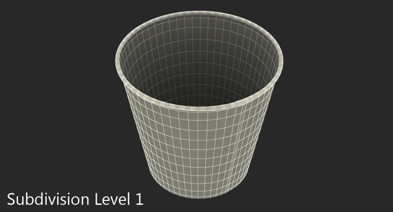 3D Empty Popcorn Bucket Generic model