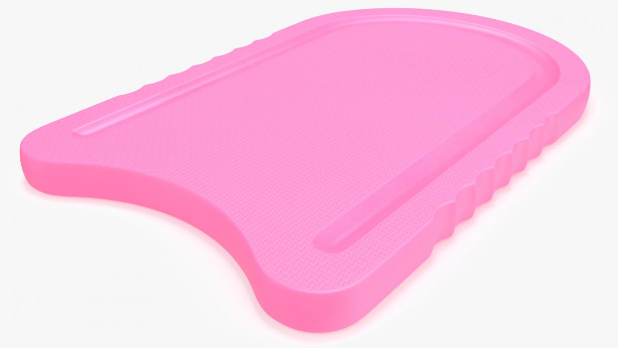 3D Swim Aid Kickboard Pink model