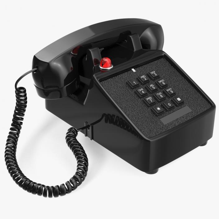 3D model Retro Telephone