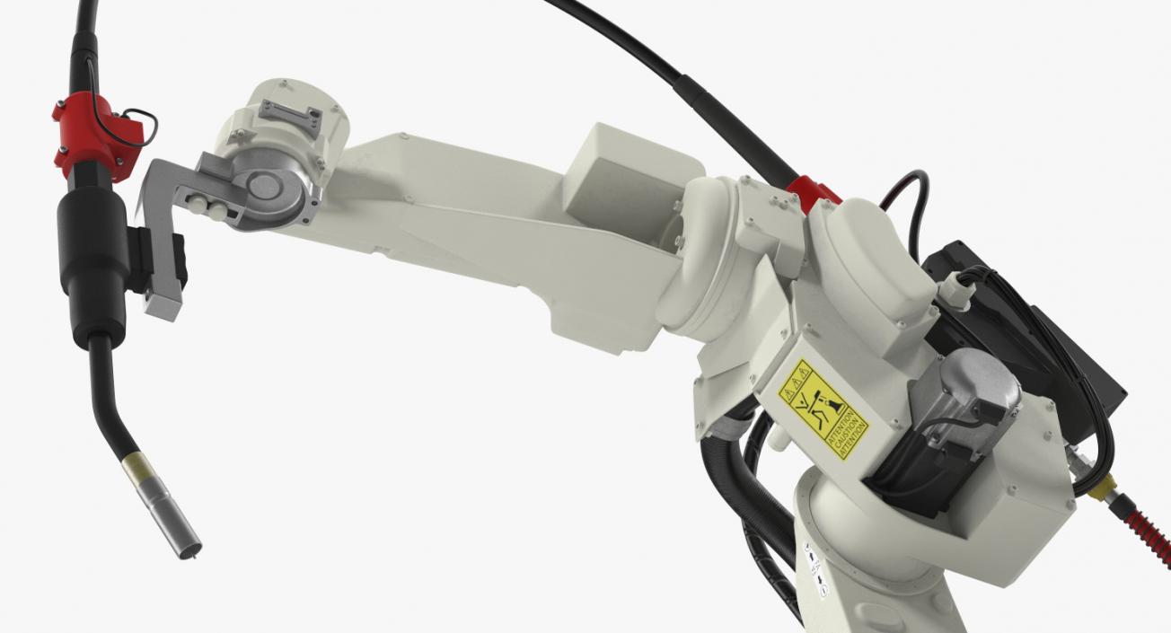 Panasonic TM1400 Welding Robot Rigged 3D