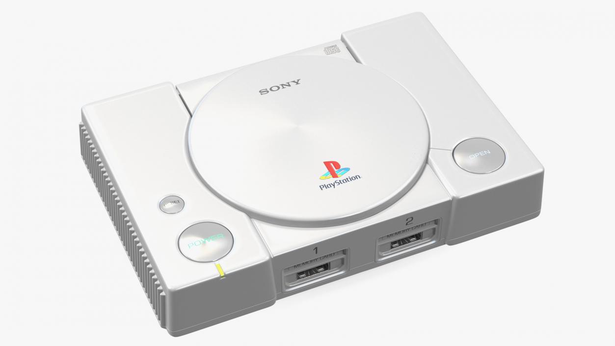 Sony Playstation Classic Gaming Console 3D model