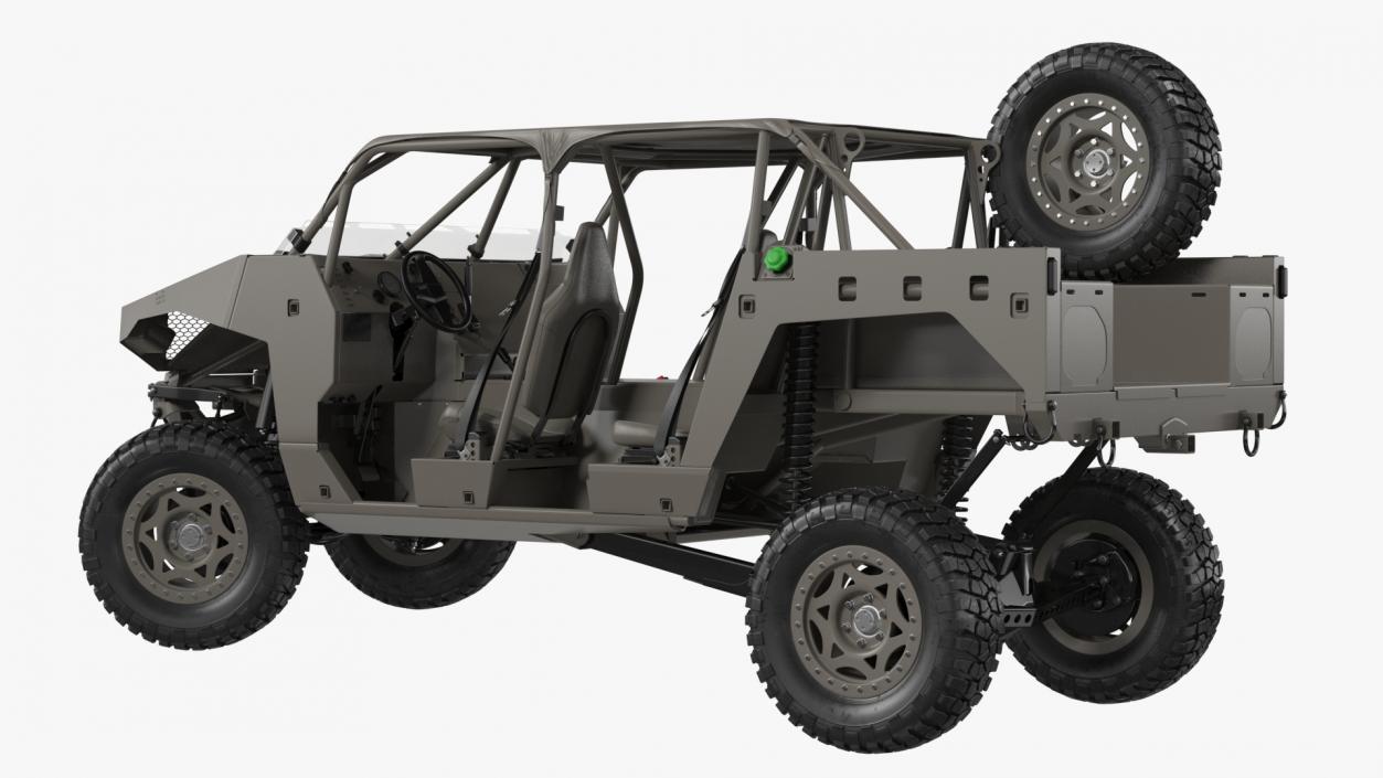 Ultra Light Combat Vehicle Rigged for Cinema 4D 3D