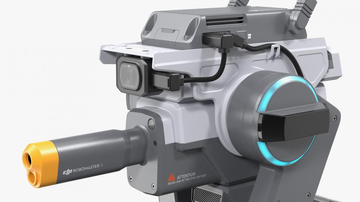 DJI RoboMaster S1 Intelligent Educational Robot 3D