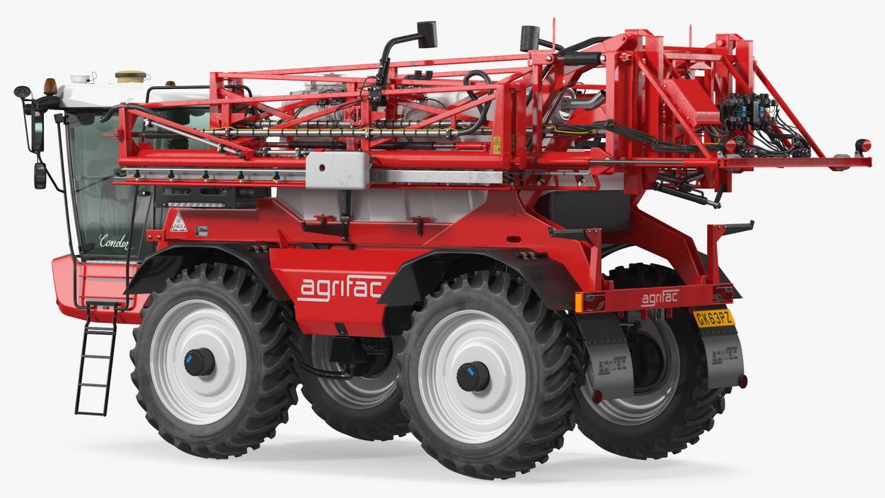 Agrifac Condor V Self Propelled Crop Sprayer Clean Rigged 3D