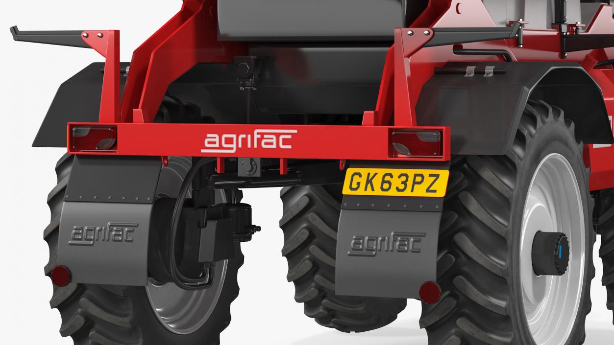 Agrifac Condor V Self Propelled Crop Sprayer Clean Rigged 3D