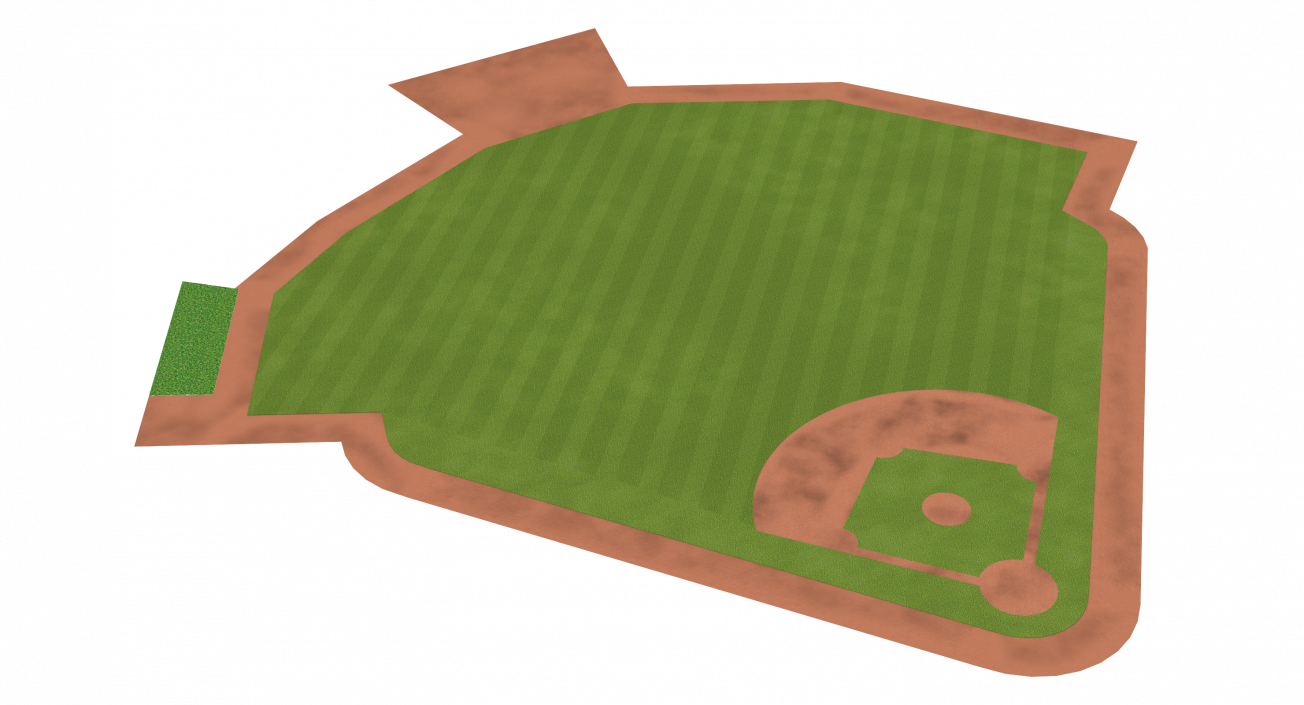 Baseball Field 3D model