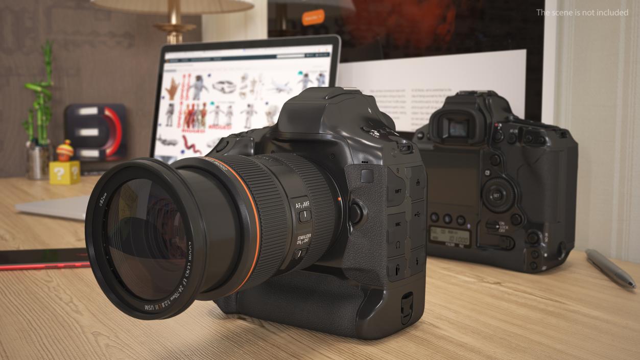 3D Digital Single Lens Reflex Camera with Zoom model