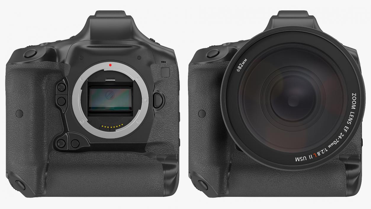 3D Digital Single Lens Reflex Camera with Zoom model