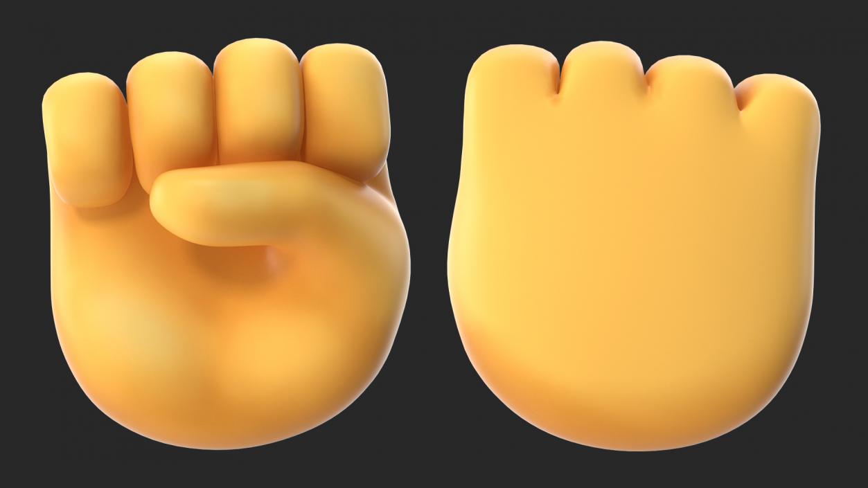 Raised Fist Emoji 3D