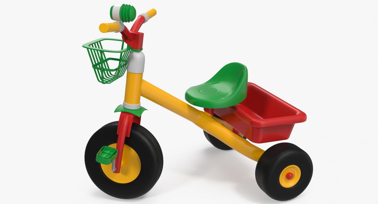 Bike for Child 3 Wheel 3D