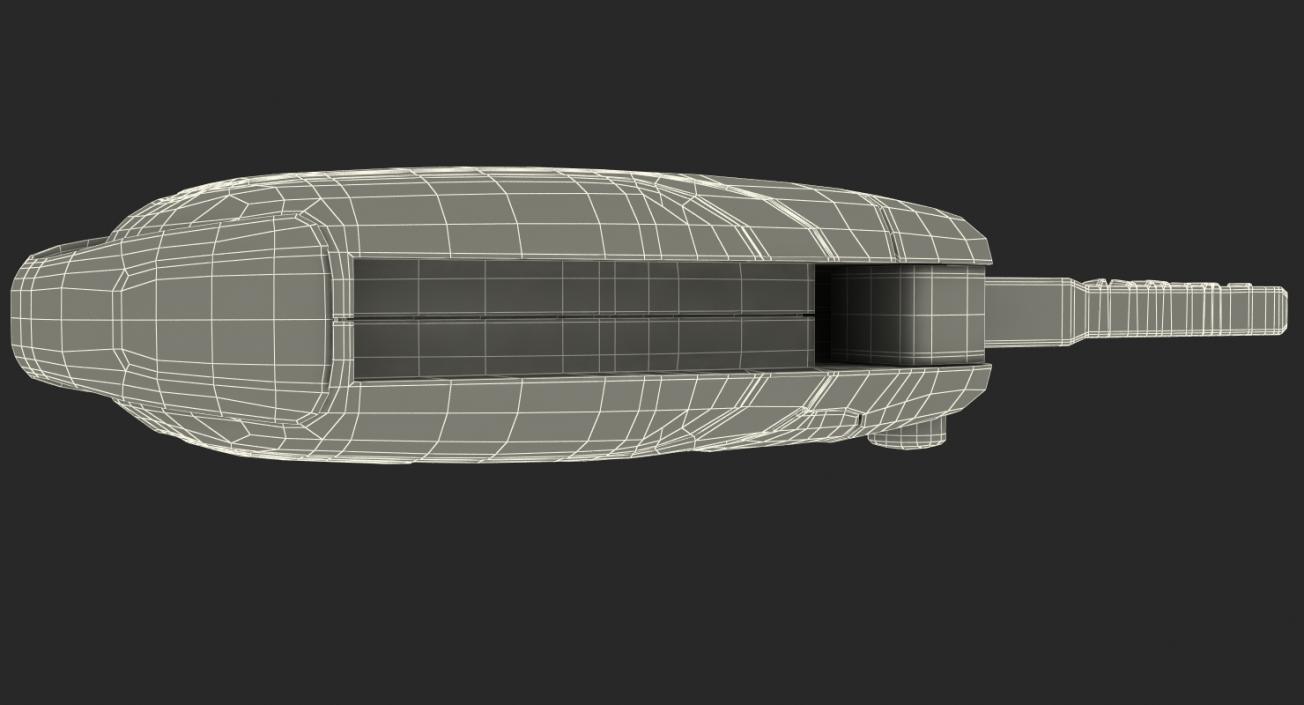 Car Flip Key Folded 3D model
