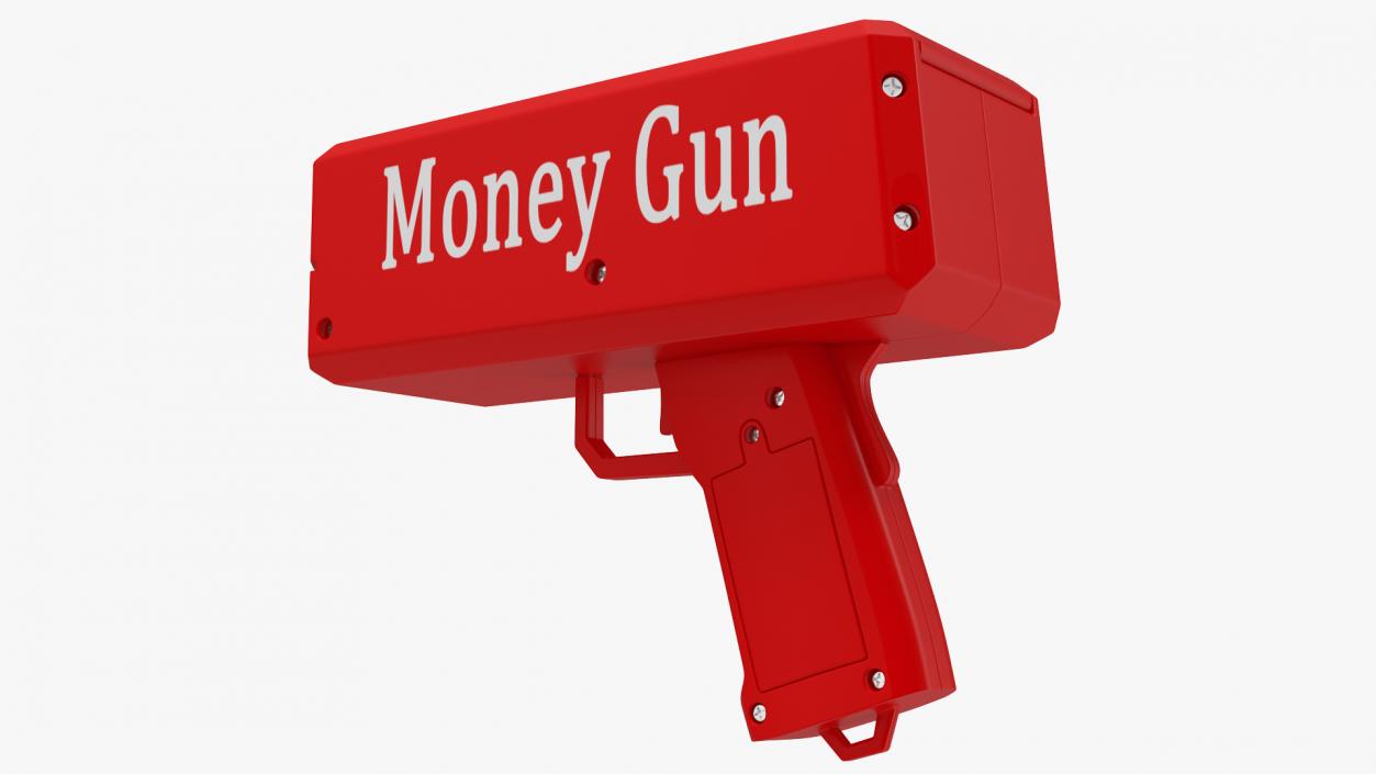 Money Gun 3D model