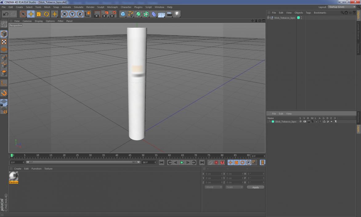3D Stick Tobacco Iqos model