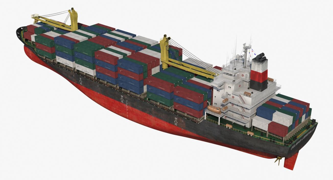 Container Ship Generic 3D