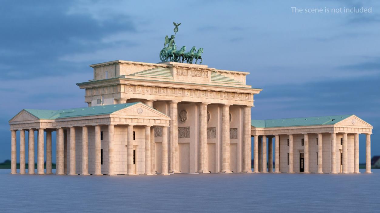 3D Brandenburg Gate