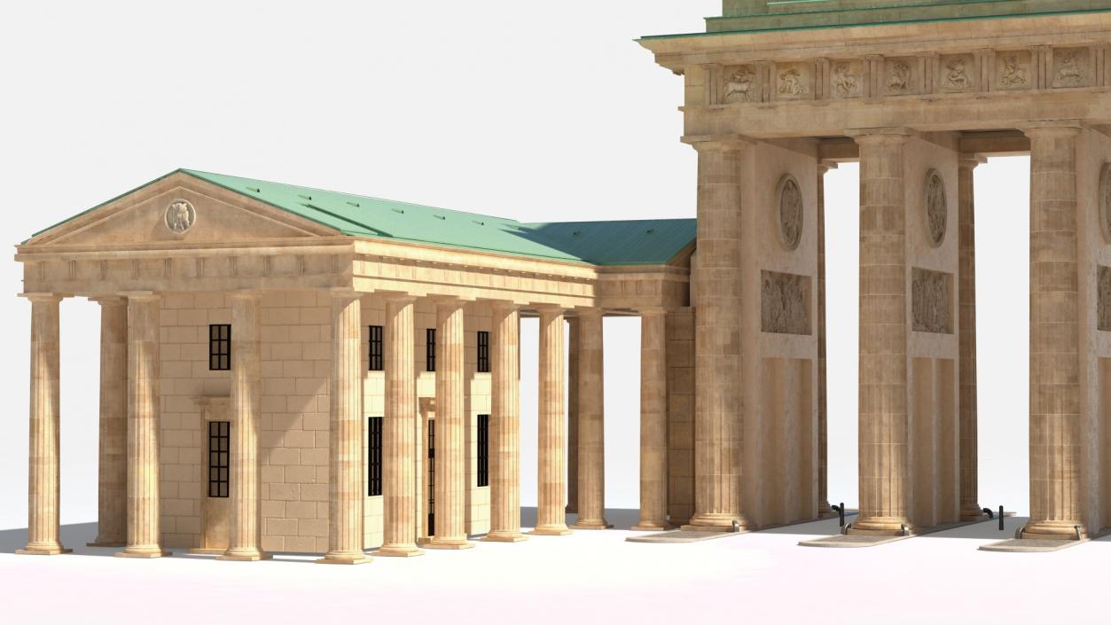 3D Brandenburg Gate