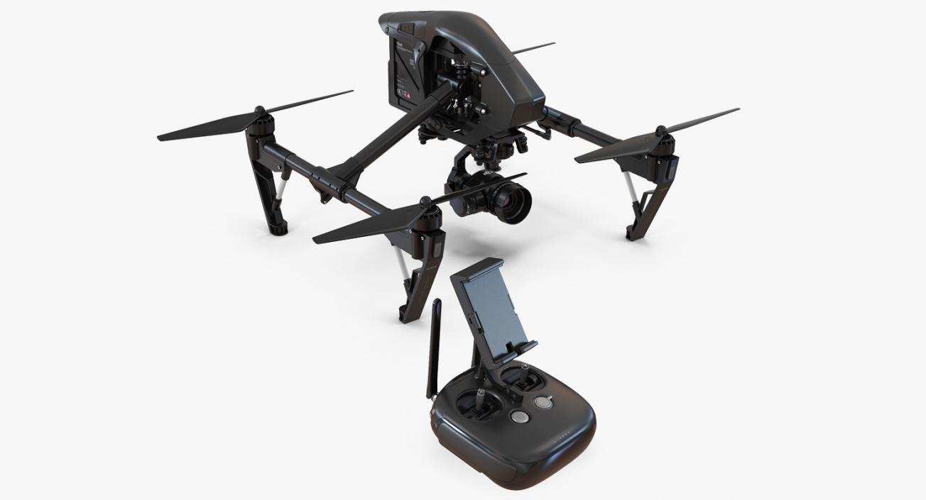 DJI Inspire 1 Quadcopter Black Edition Set 3D
