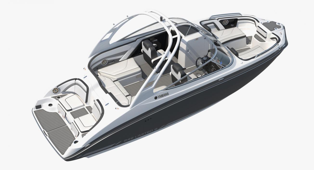3D model Sportboat Yamaha 242 Limited S
