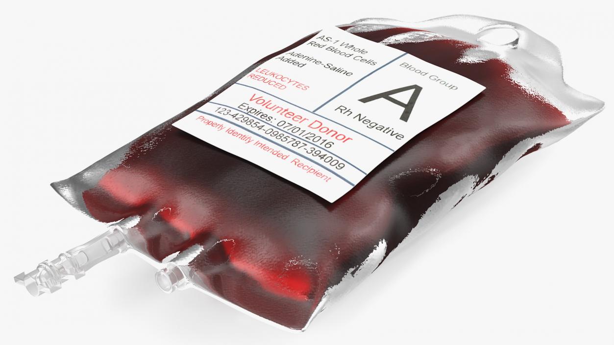 3D IV Blood Bag Dropper Stand