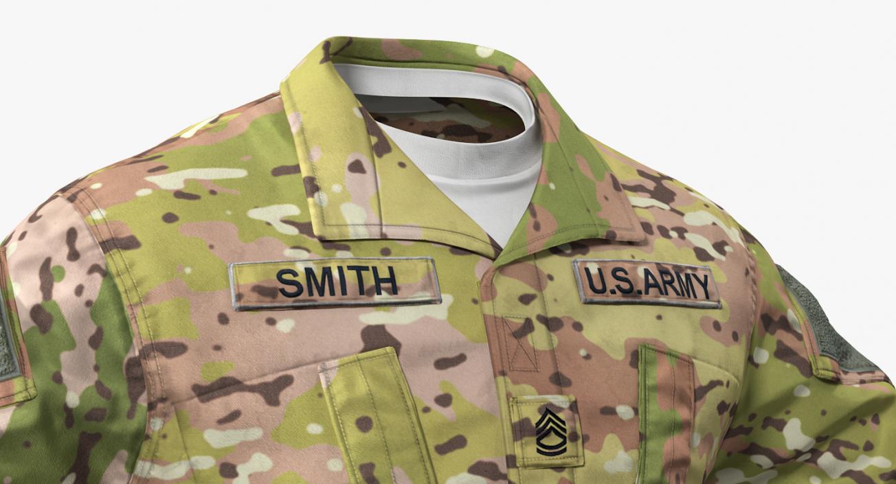 3D US Army ACU Coat