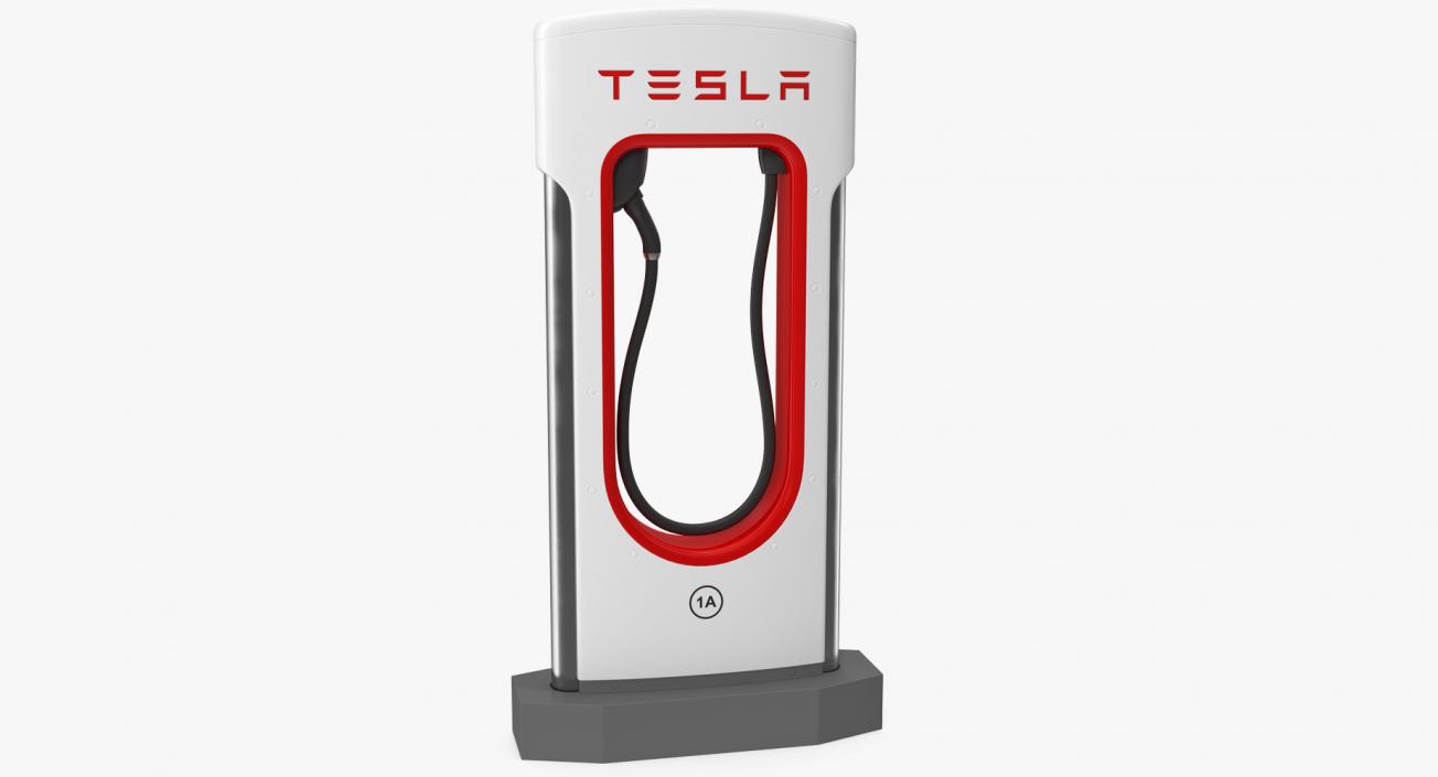 3D Tesla Supercharger model