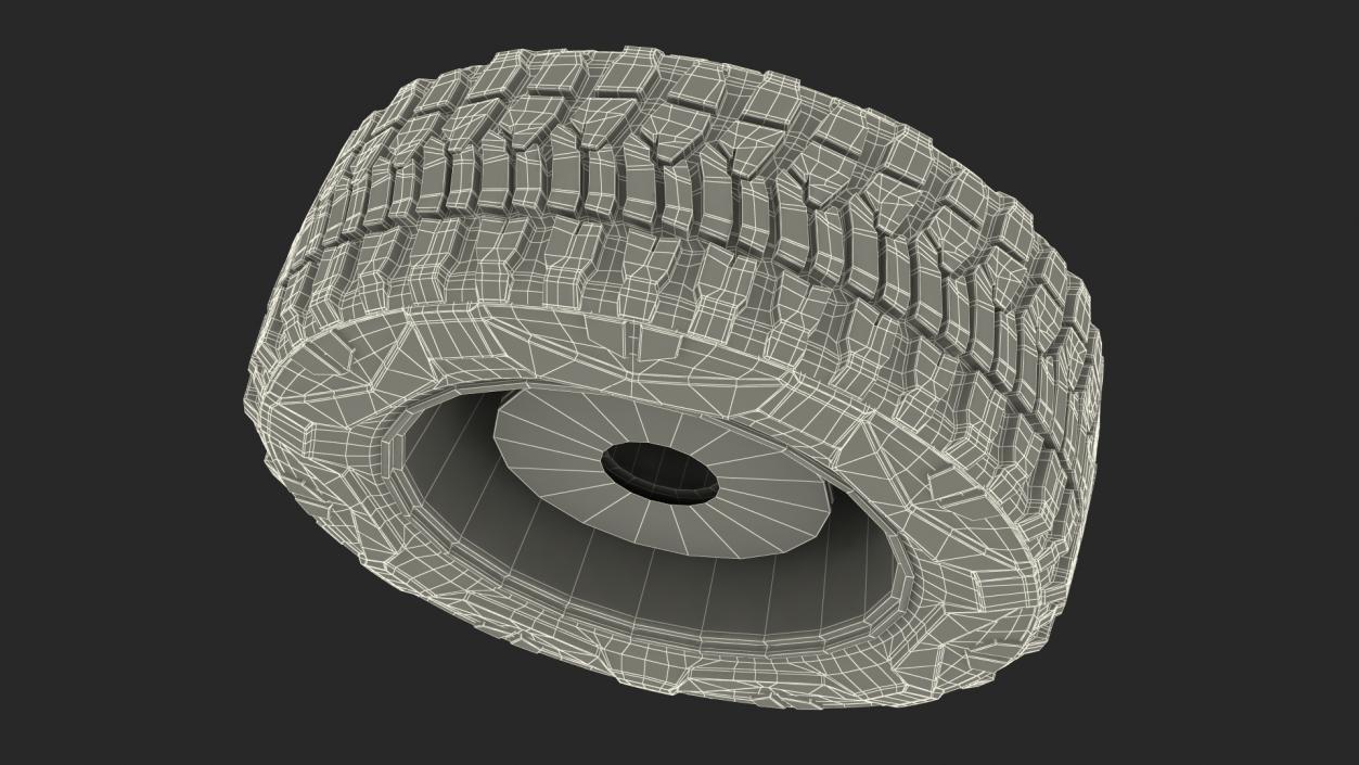 Tesla Cybertruck Wheel 3D
